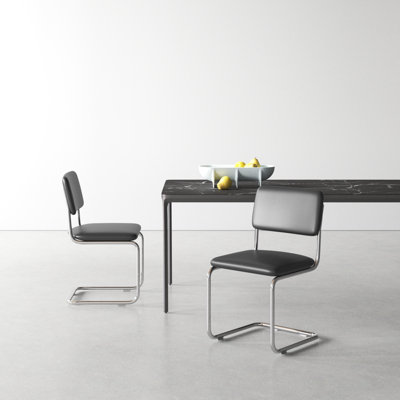 All modern black online dining chair